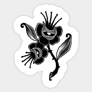 Dark flower Sticker